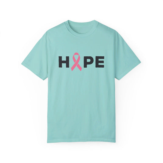 Hope Cancer Ribbon Adult Unisex Premium T-Shirt