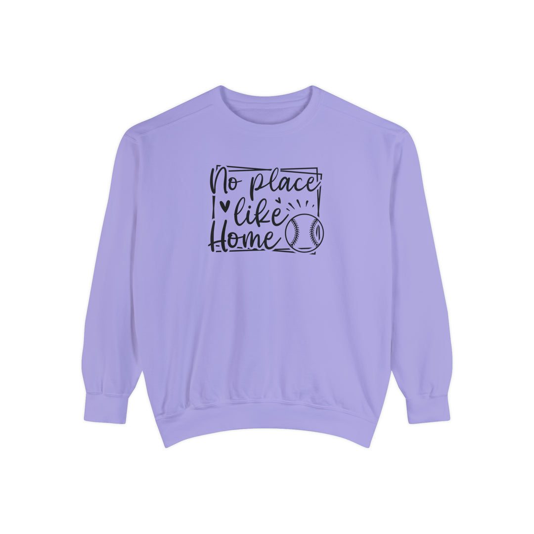 No Place Like Home Baseball Adult Unisex Premium Crewneck Sweatshirt