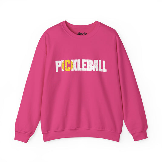 Pickleball Adult Unisex Basic Crewneck Sweatshirt