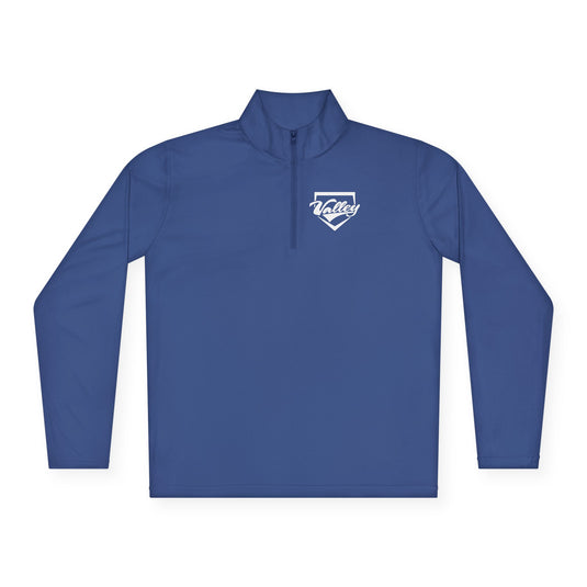 Valley Little League Unisex Adult Long Sleeve Quarter-Zip Pullover