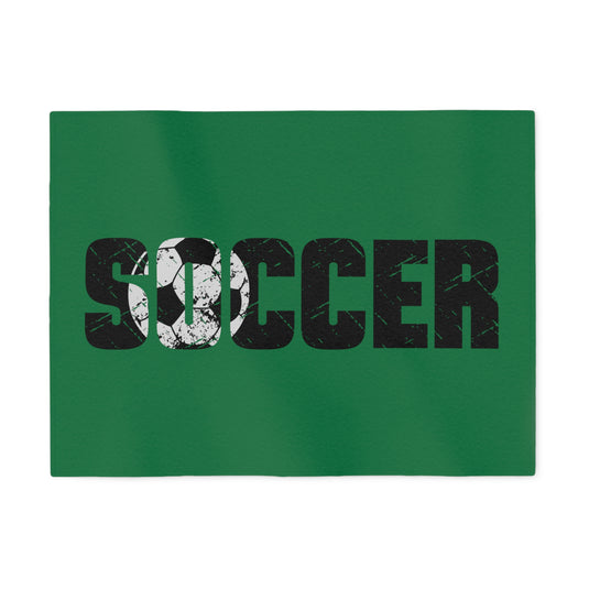 Soccer Sweatshirt Blanket