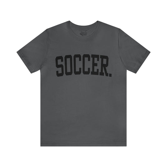 Tall Design Soccer Adult Unisex Mid-Level T-Shirt