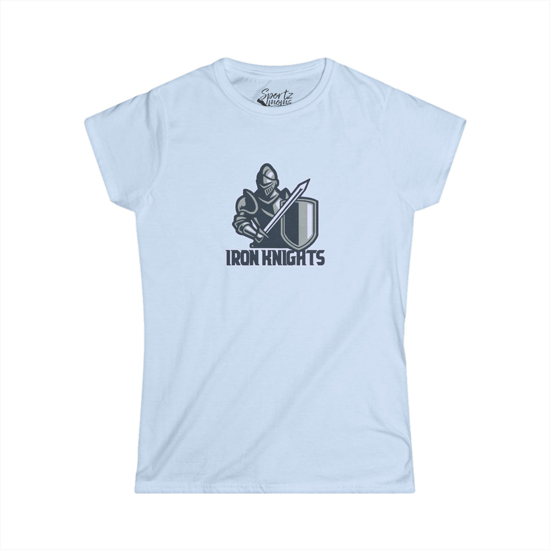 Iron Knights Adult Women's T-Shirt w/Knight Design on front only