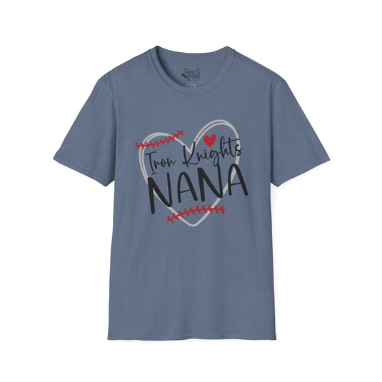 Iron Knights Basic Adult Unisex T-Shirt - Nana Heart Design