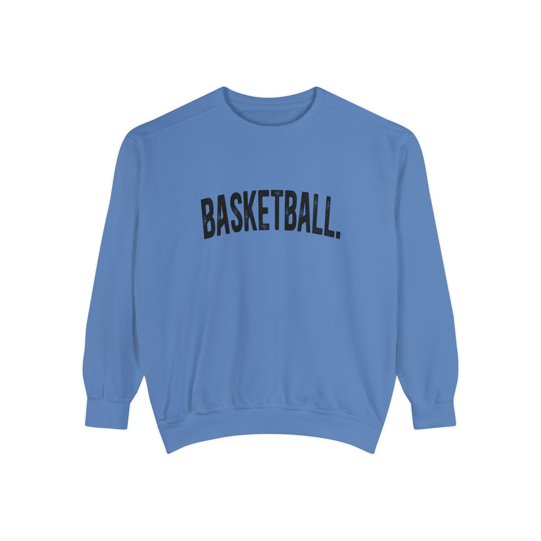 Rustic Design Basketball Adult Unisex Premium Crewneck Sweatshirt