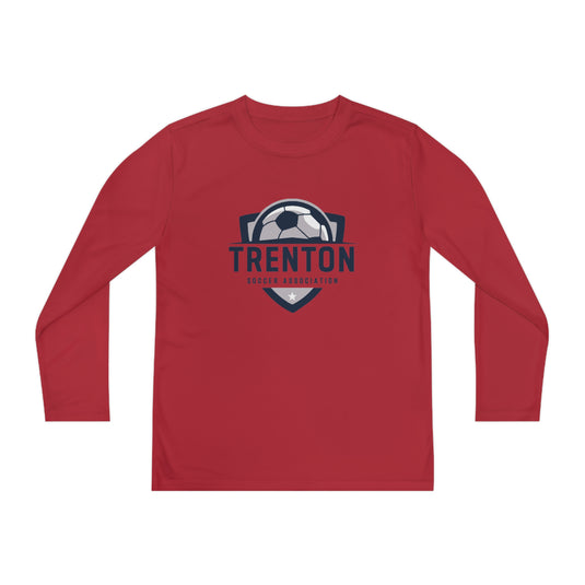 Trenton Soccer Association Unisex Youth Long Sleeve Competitor Moisture Wicking Shirt