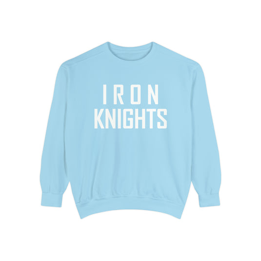 Iron Knights Premium Adult Unisex Crewneck Sweatshirt W/Text Only