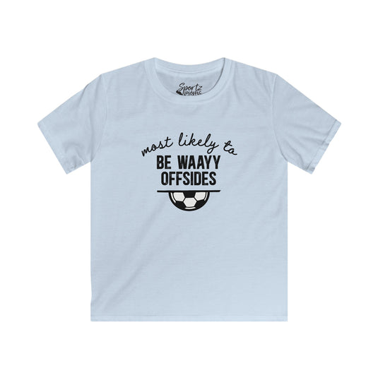 Most Likely To Soccer Youth Unisex Basic T-Shirt