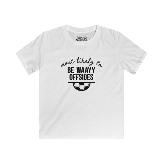 Most Likely To Soccer Youth Unisex Basic T-Shirt