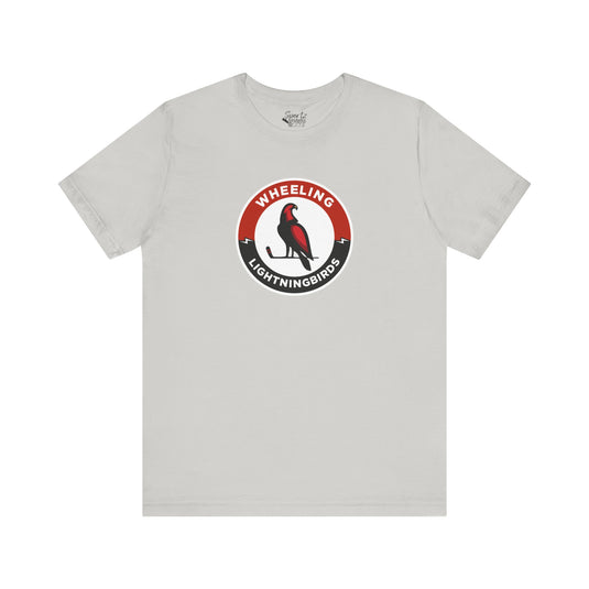 Wheeling Lightningbirds Unisex Adult Mid-Level T-Shirt