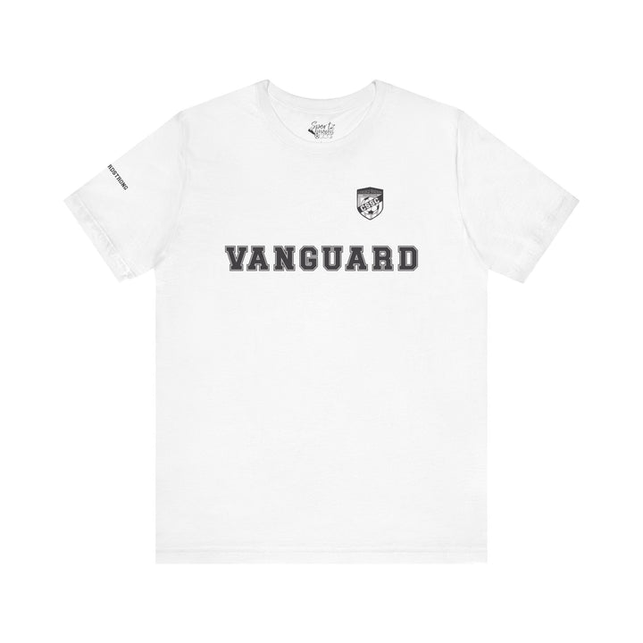 College Station Soccer Club Vanguard Unisex Adult T-Shirt w/ Logo on Left Chest