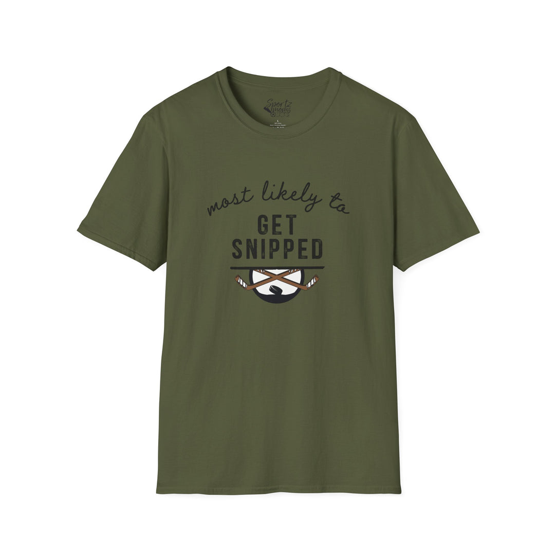 Most Likely To Hockey Adult Unisex T-Shirt