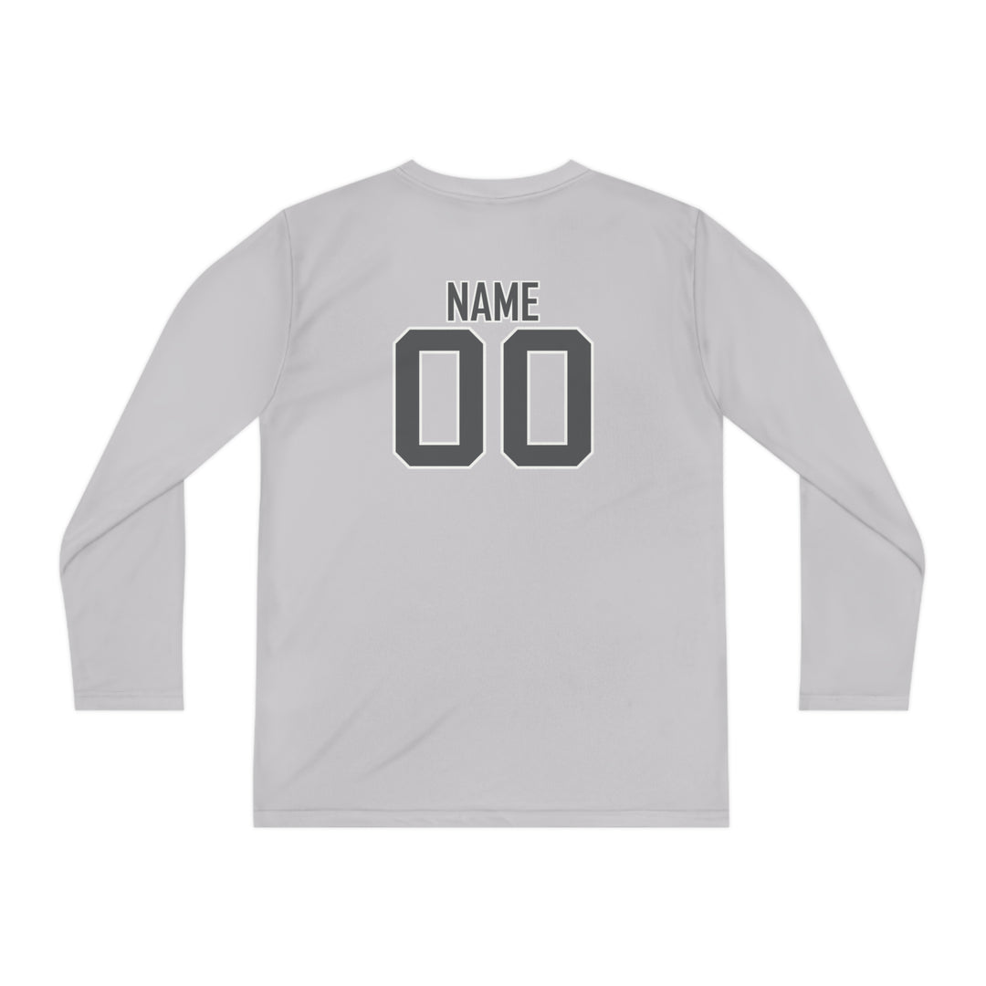 Unisex Youth Long Sleeve Competitor Moisture Wicking Shirt