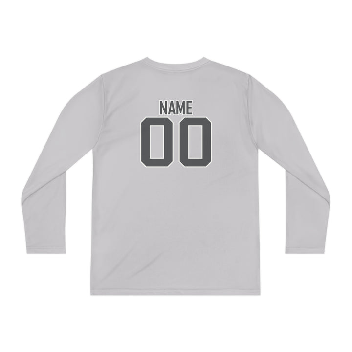 Unisex Youth Long Sleeve Competitor Moisture Wicking Shirt