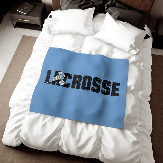 Lacrosse Sweatshirt Blanket