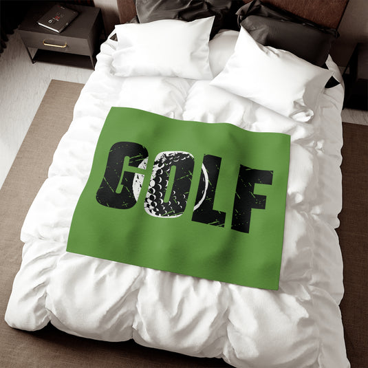 Golf Sweatshirt Blanket