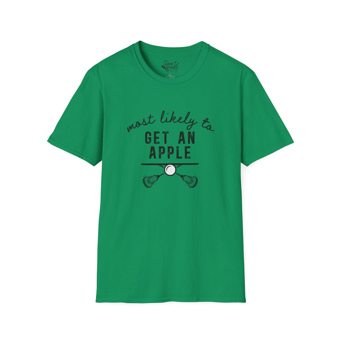 Most Likely To Lacrosse Adult Unisex T-Shirt