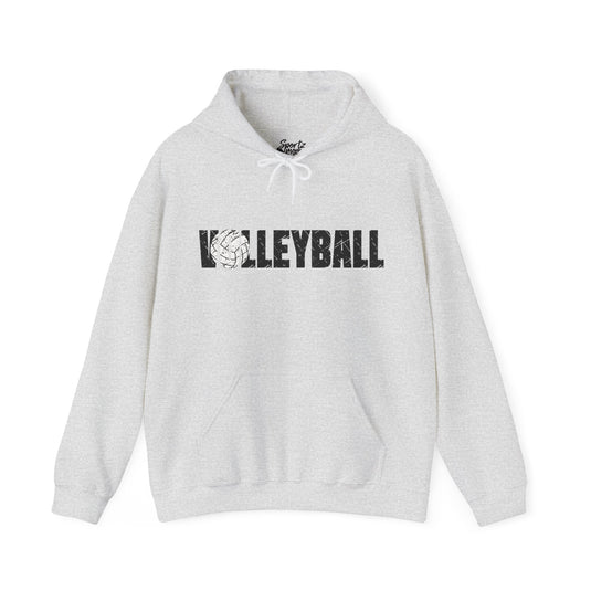 Volleyball Adult Unisex Basic Hooded Sweatshirt