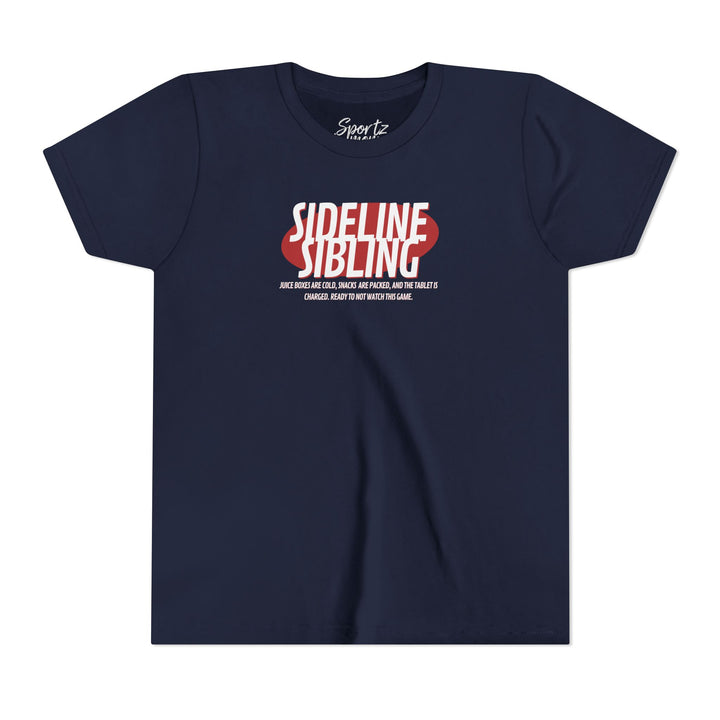 College Station Soccer Club Vanguard Unisex Youth T-Shirt - Sideline Sibling