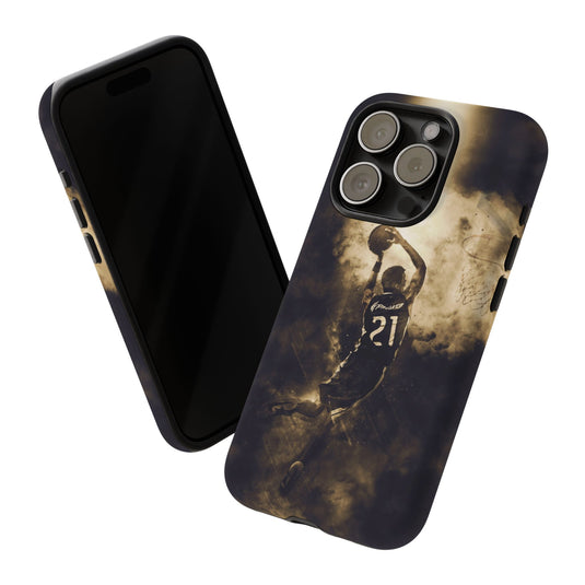 Custom Picture Tough Phone Case - Smoke Effect