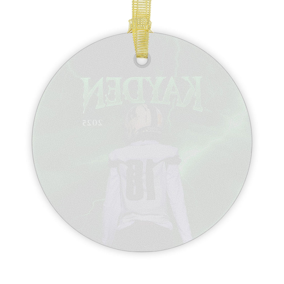 Fusion Design Glass Ornament