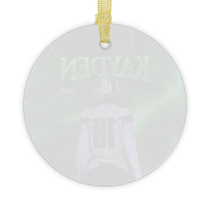 Fusion Design Glass Ornament