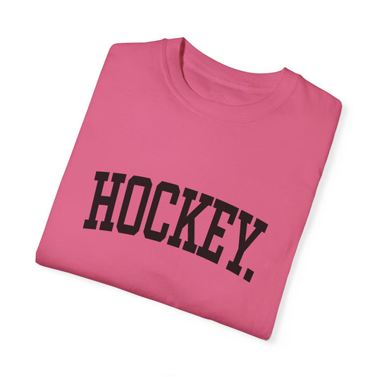 Tall Design Hockey Adult Unisex Premium T-Shirt