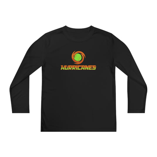 SC Hurricanes Unisex Youth Long Sleeve Competitor Moisture Wicking Shirt