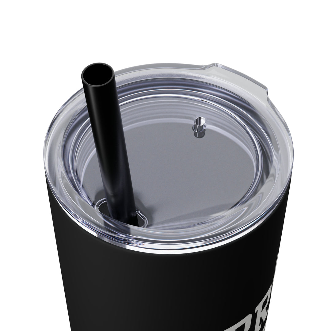 Sorry Can't Hockey Bye Tall Design 20oz Skinny Tumbler with Straw in Matte or Glossy