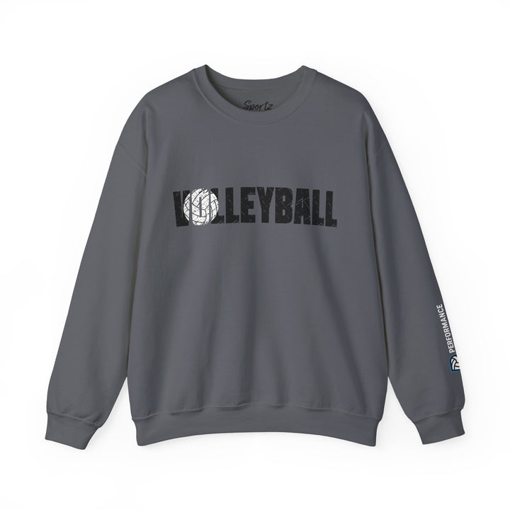 Performance Elite Volleyball Adult Unisex Crewneck Sweatshirt w/Logo on Left Sleeve