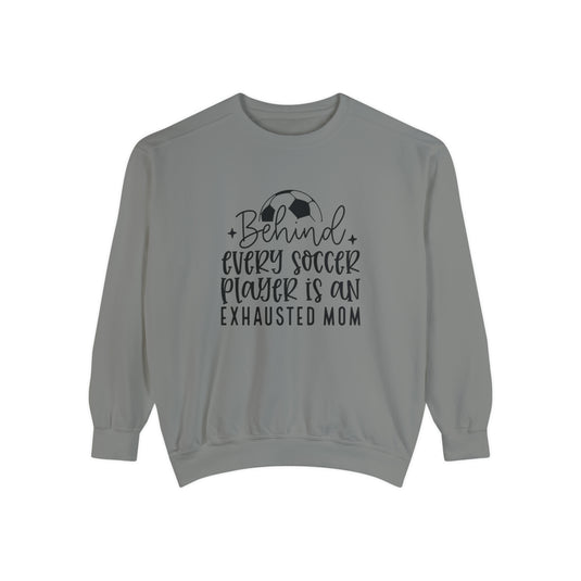 Behind Every Soccer Player Adult Unisex Premium Crewneck Sweatshirt