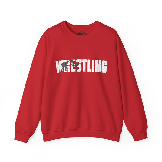 Wrestling Adult Unisex Basic Crewneck Sweatshirt