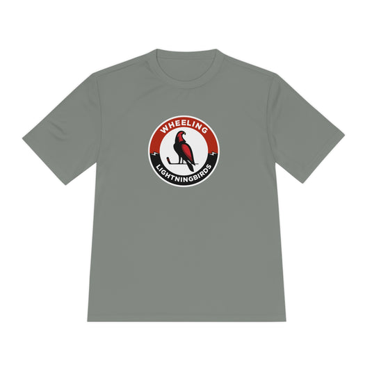 Wheeling Lightningbirds Unisex Adult Moisture Wicking T-Shirt