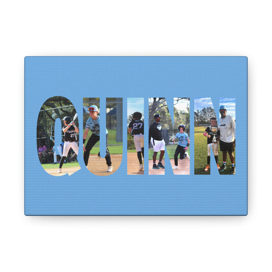 Custom Picture Block Name Canvas