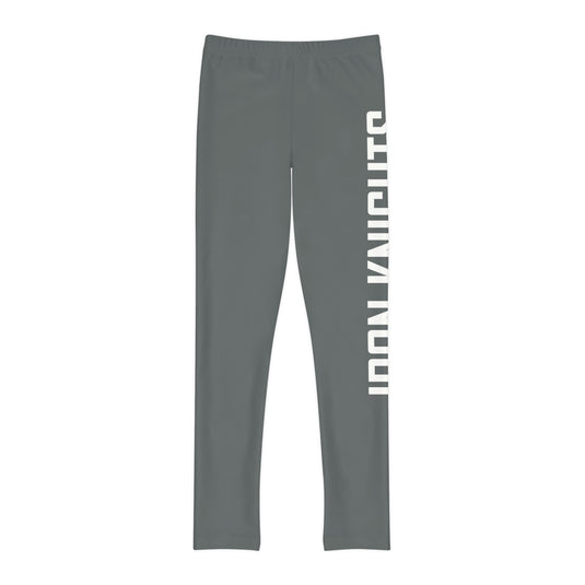 Iron Knights Youth Full-Length Leggings - Dark Grey