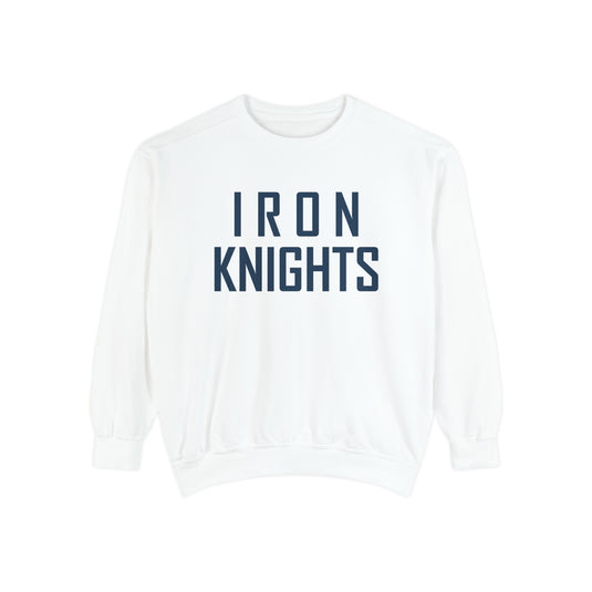 Iron Knights Premium Adult Unisex Crewneck Sweatshirt W/Text Only