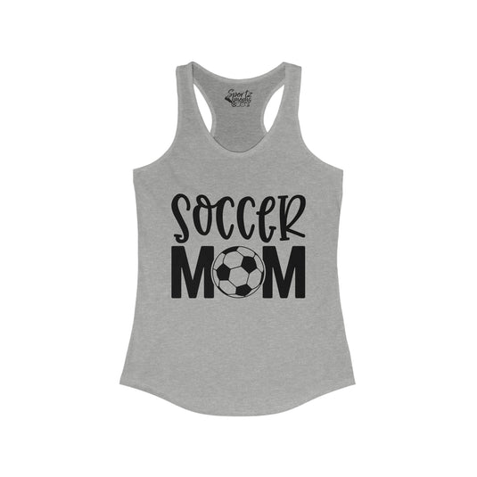 Soccer Mom Adult Women's Racerback Tank