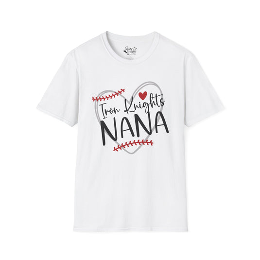 Iron Knights Basic Adult Unisex T-Shirt - Nana Heart Design