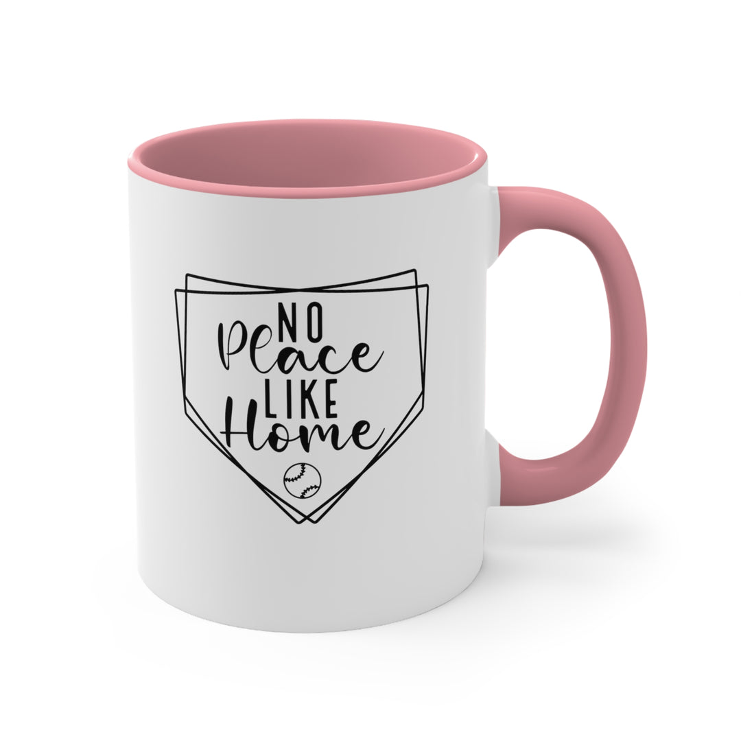 No Place Like Home Baseball 11oz Accent Mug V2
