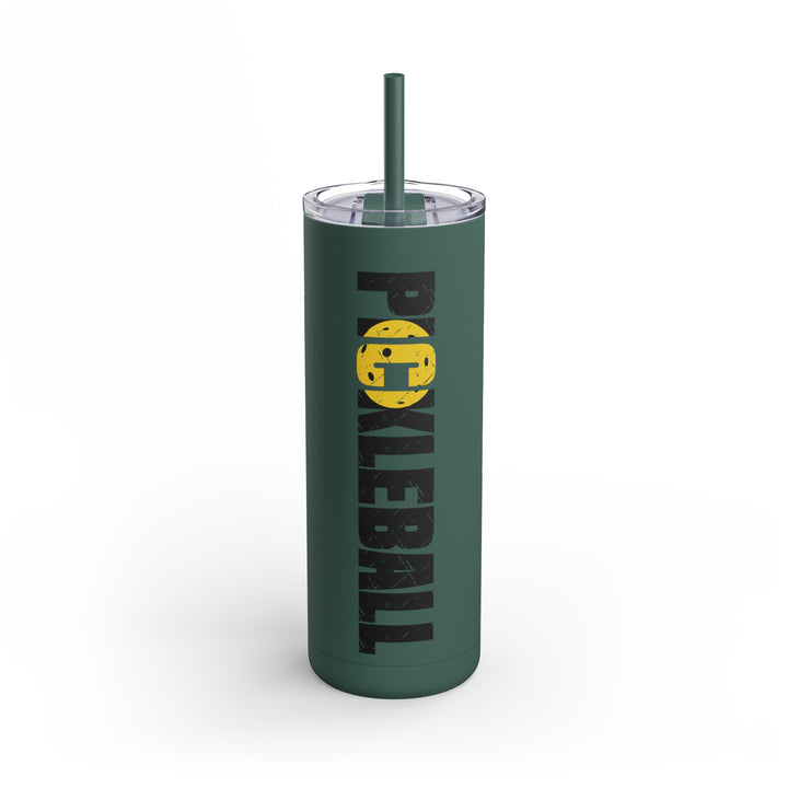 Pickleball 20oz Skinny Matte Tumbler