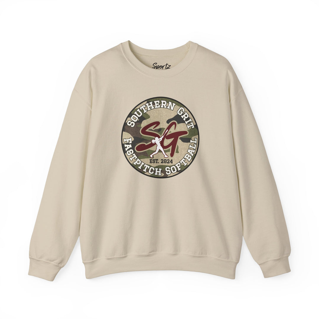 Southern Grit Unisex Adult Crewneck Sweatshirt w/Both Logos