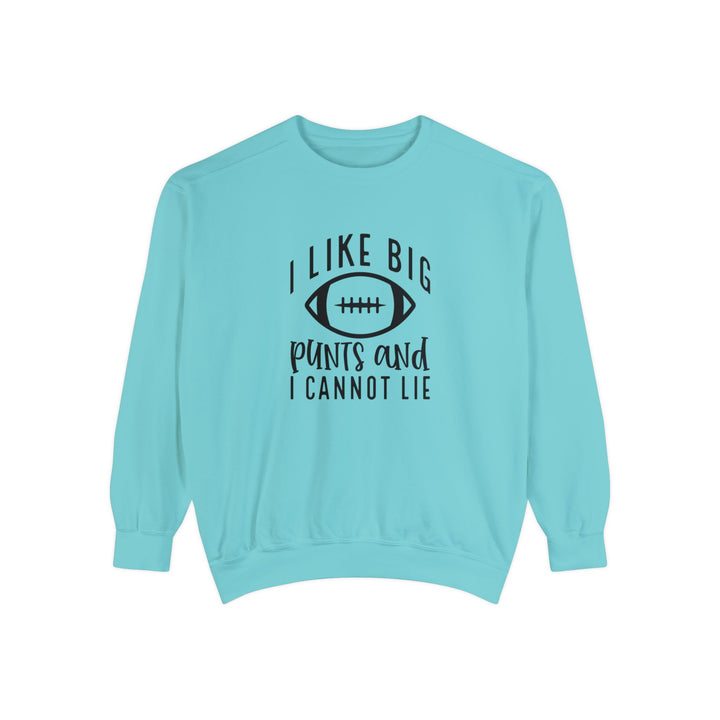 I Like Big Punts Football Adult Unisex Premium Crewneck Sweatshirt