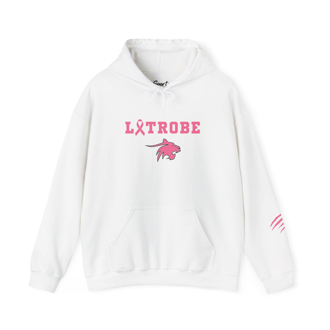 Latrobe Boys Soccer Unisex Adult Hooded Sweatshirt - Cancer Design