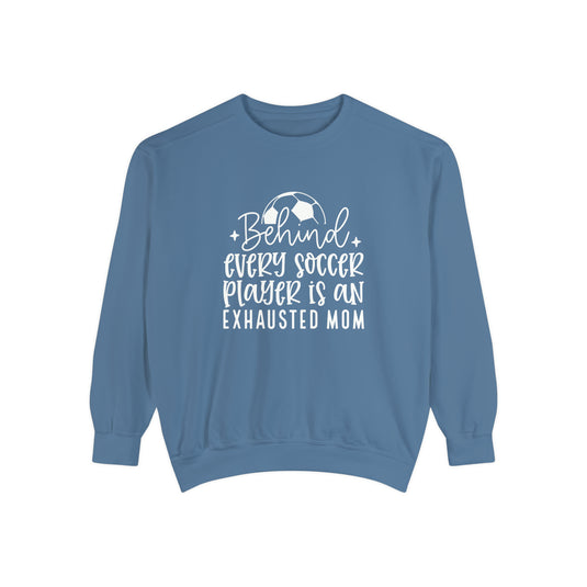 Behind Every Soccer Player Adult Unisex Premium Crewneck Sweatshirt