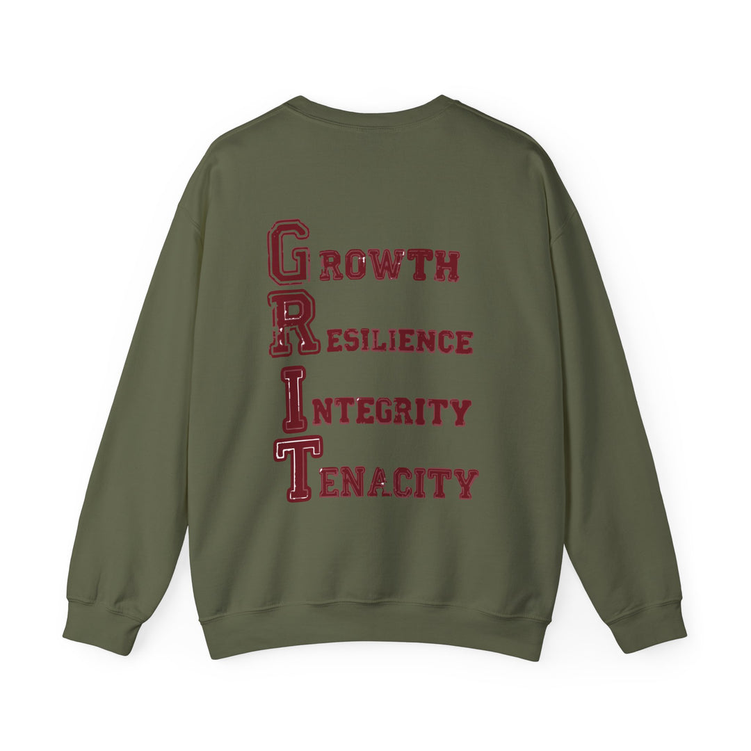 Southern Grit Unisex Adult Crewneck Sweatshirt w/Both Logos