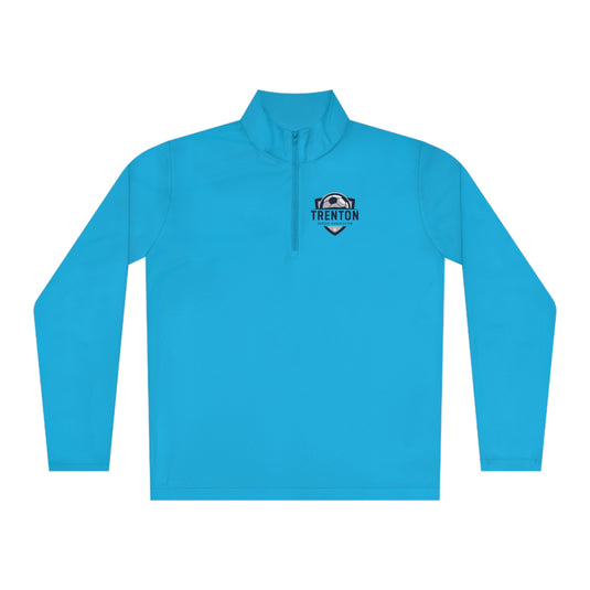 Trenton Soccer Association Unisex Adult Long Sleeve Quarter-Zip Pullover