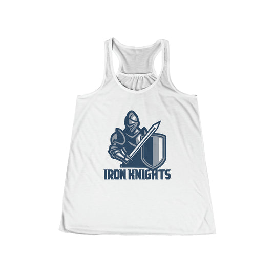 Iron Knights Women's Flowy Racerback Tank w/Knight Design