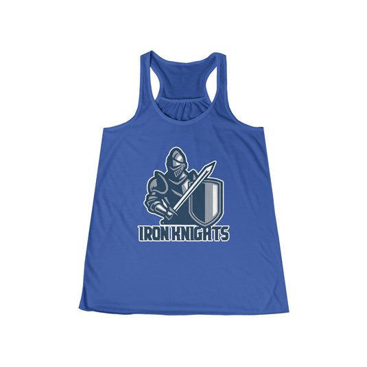 Iron Knights Women's Flowy Racerback Tank w/Knight Design