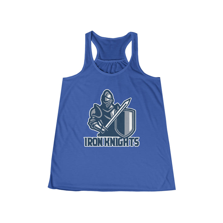 Iron Knights Women's Flowy Racerback Tank w/Knight Design