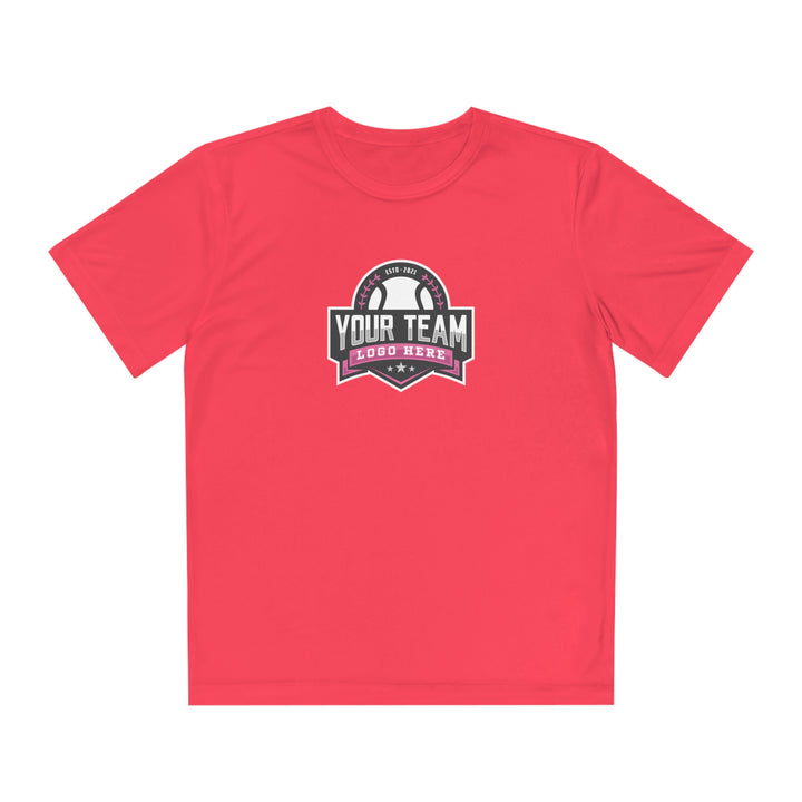 Unisex Youth Short Sleeve Competitor Moisture Wicking T-Shirt Color Options 2